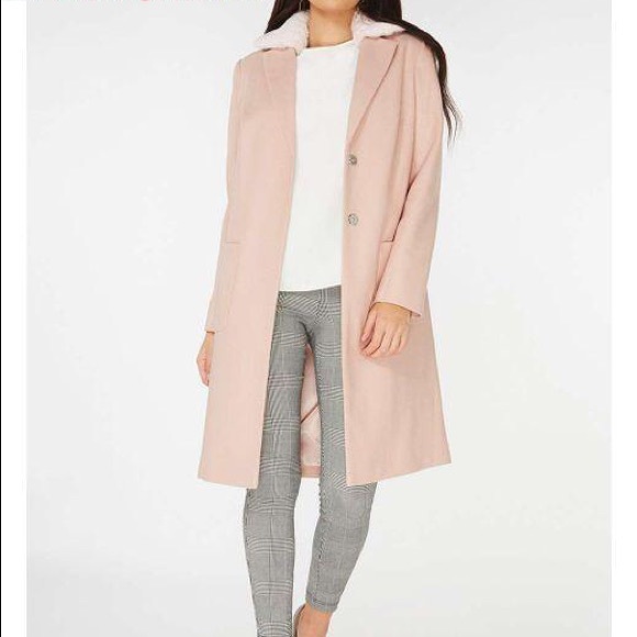 MAKE AN OFFER NWOT Pink Dorothy Perkins Coat - Picture 3 of 8